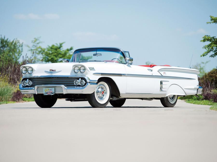  Chevrolet Bel Air Impala Convertible 1958 года  (фото 13 из 67)